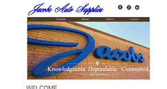 Desktop Screenshot of jacobsautosupplies.com